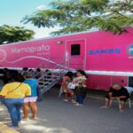 Quadra da Beija-Flor recebe mamógrafo móvel para exames gratuitos